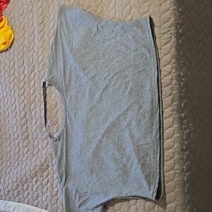 Crop open back workout  shirt